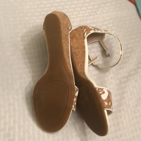 Alex Marie sandals, wedge, white abs cork 7 - Picture 3 of 8